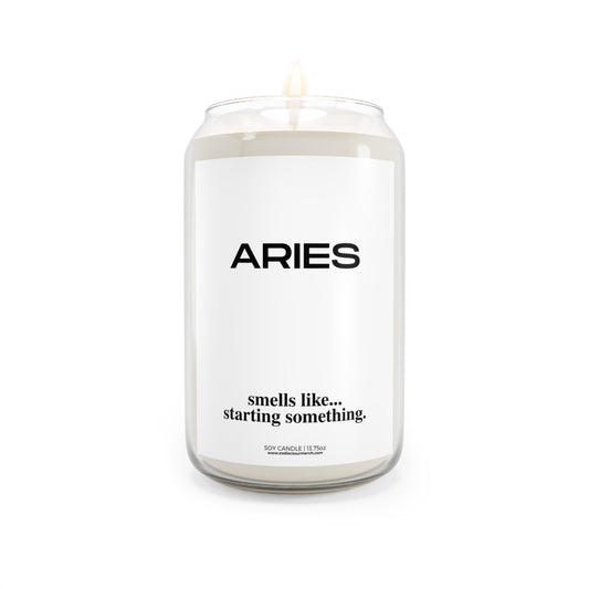 Aries Smells Like..." | Soy Candle