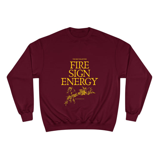 Fire Sign Energy Crewneck