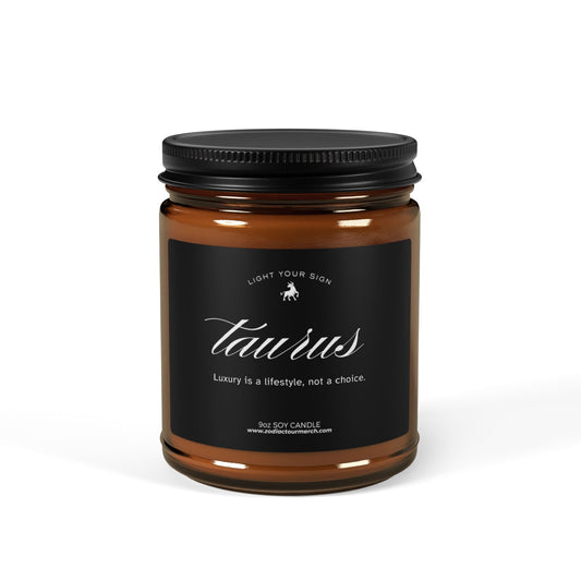 Zodiac Scented Soy Candle | Taurus Vibes