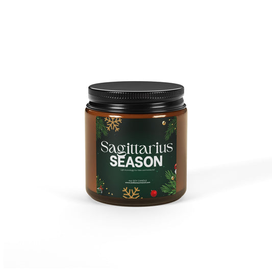 Sagittarius Season Christmas Candle