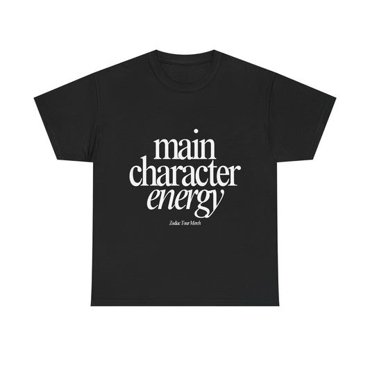 "Main Character Energy" Unisex Heavy Cotton Tee