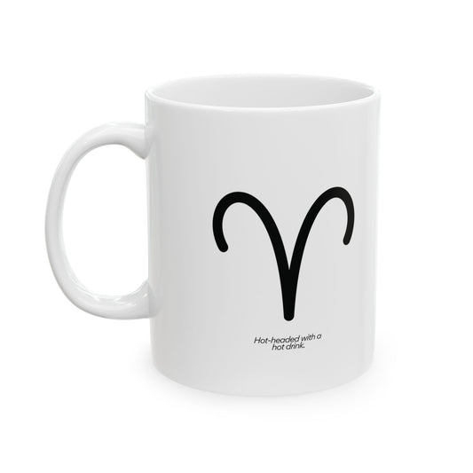 Aries Ceramic Mug, 11oz