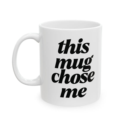 Leo Sip Ceramic Mug, 11oz