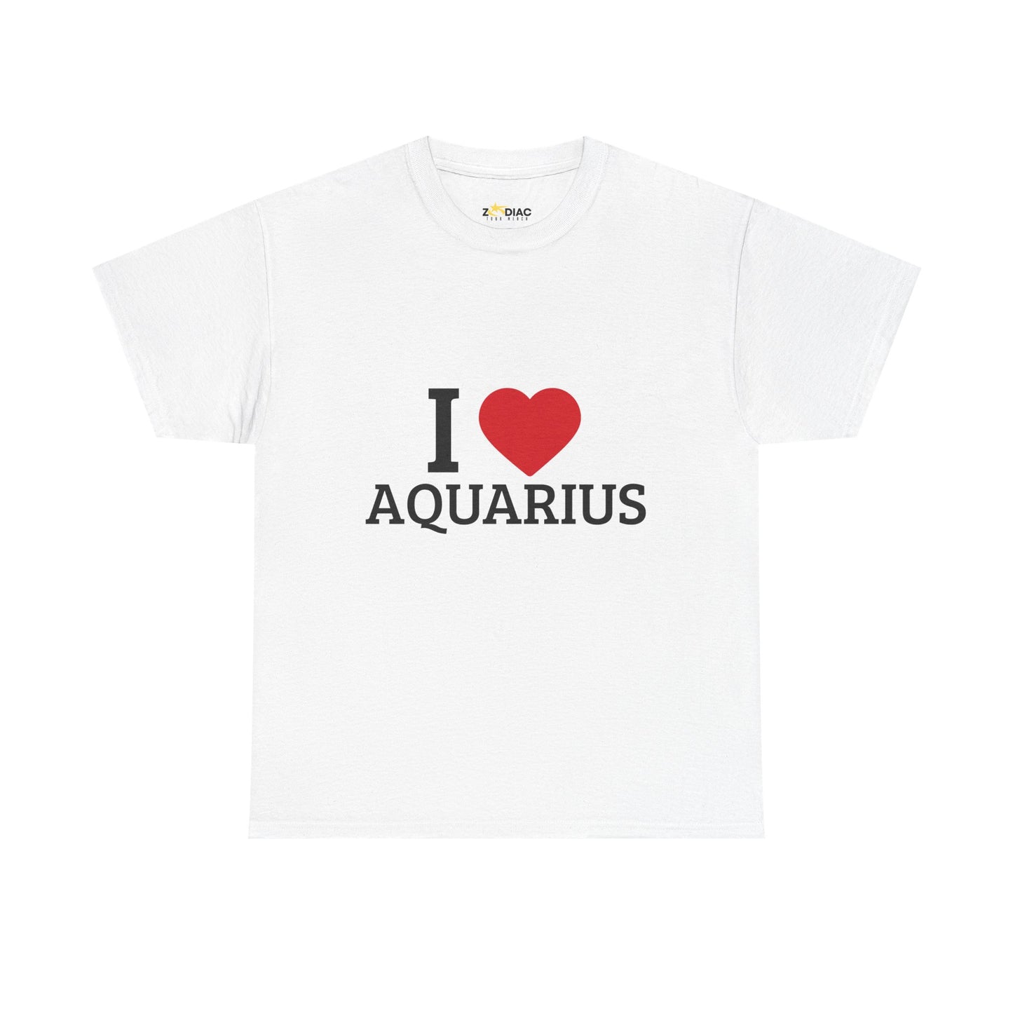 Classic "I Love" T-Shirt AQUARIUS