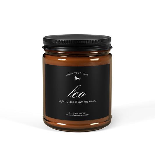 Zodiac Scented Soy Candle | Leo Vibes