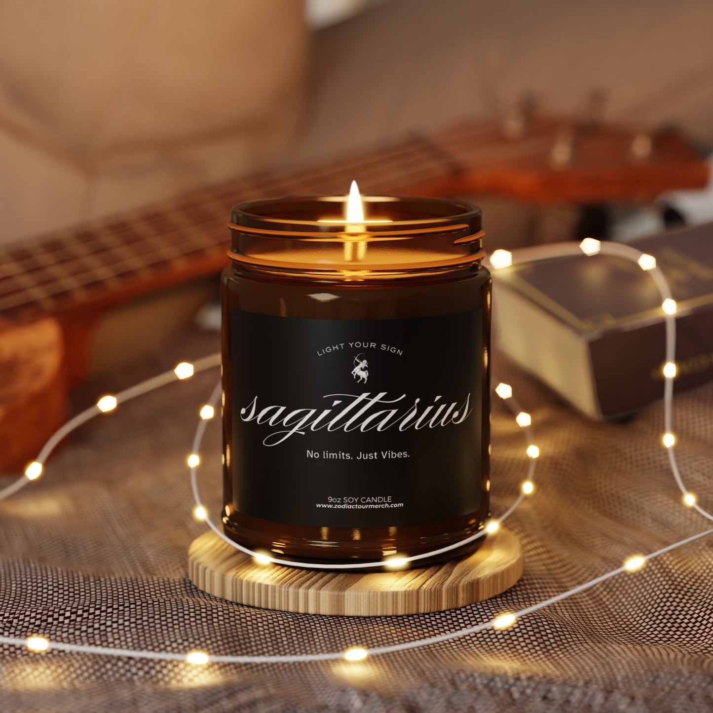 Zodiac Scented Soy Candle | Sagittarius Vibes