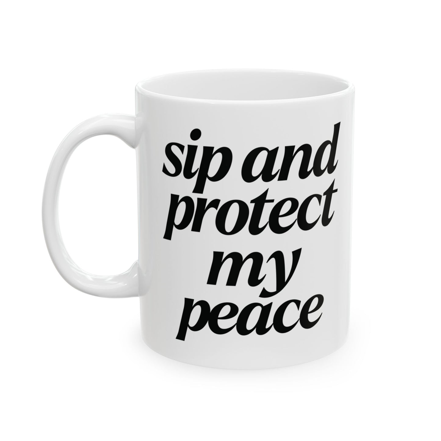 Cancer Sip Ceramic Mug, 11oz