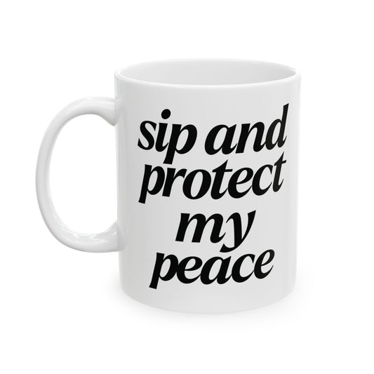 Cancer Sip Ceramic Mug, 11oz