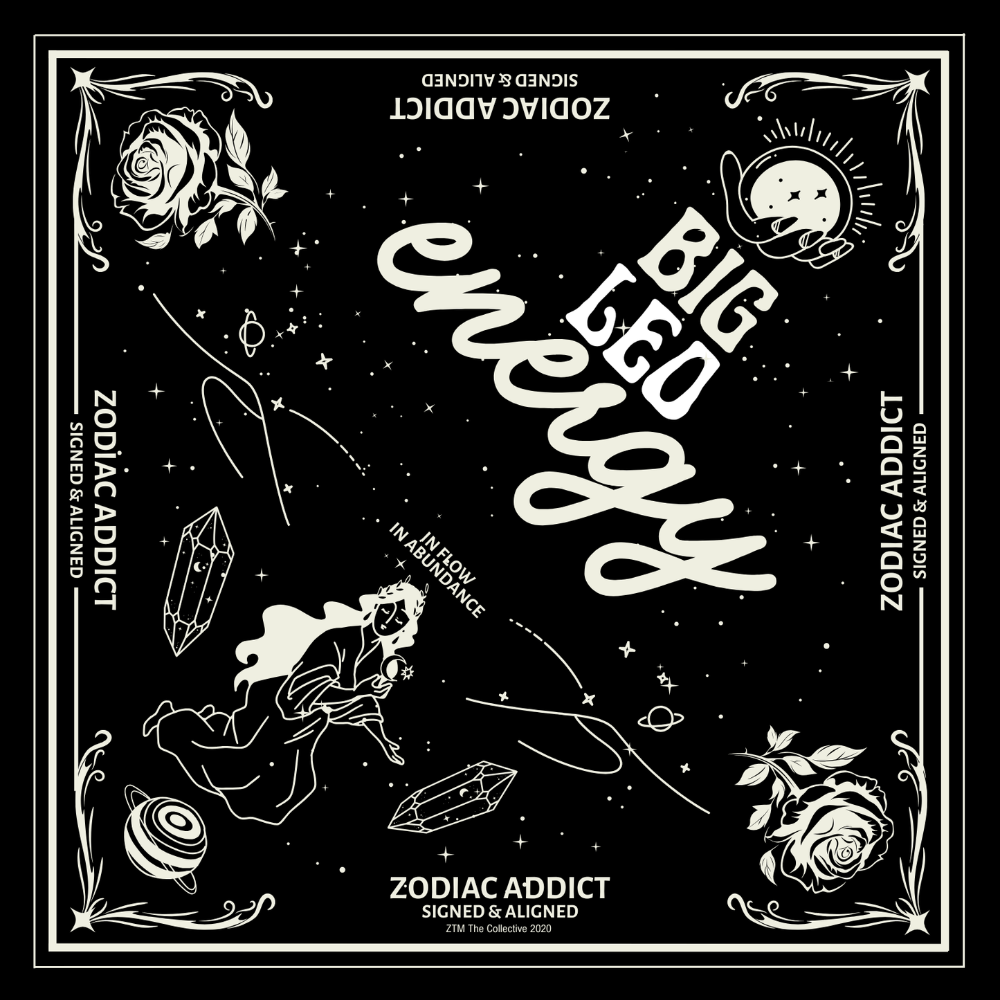 Zodiac Scarf Bandana (Choose Your Sign)