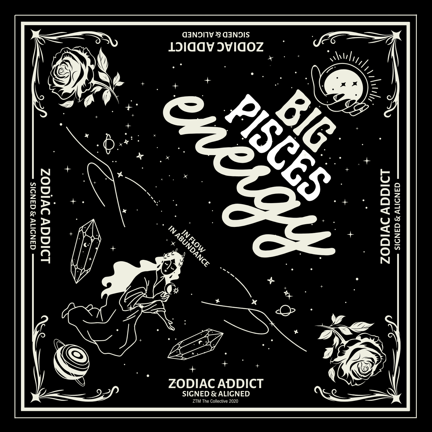 Zodiac Scarf Bandana (Choose Your Sign)