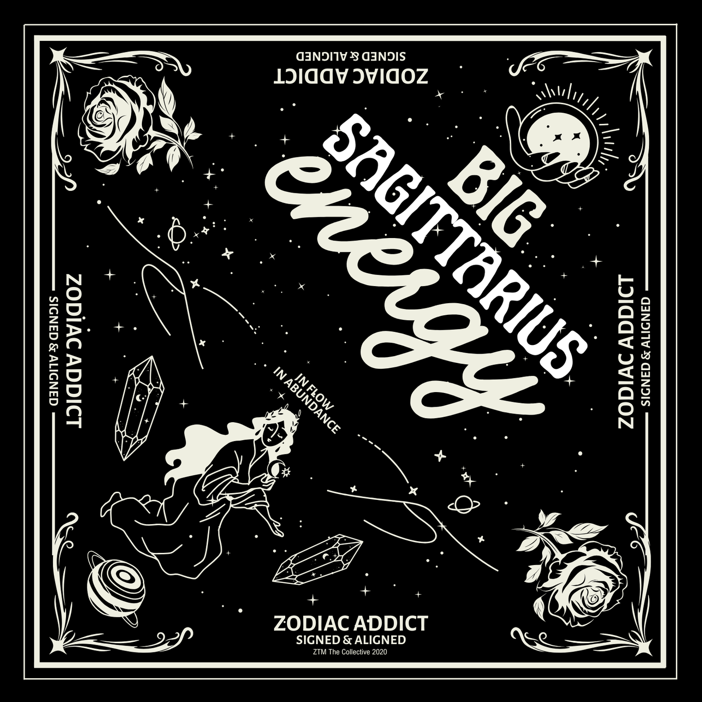 Zodiac Scarf Bandana (Choose Your Sign)